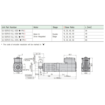 EZI-SERVO-ALL-42-S-B-PN50