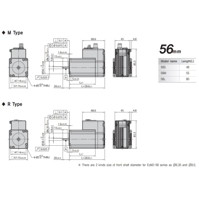 EZI-SERVOII-EC-ALL-56-M-B-M