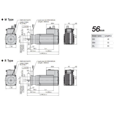 EZI-SERVOII-EC-ALL-56-S-B-BK-R