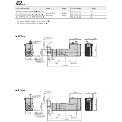 EZI-SERVOII-EC-ALL-42-L-B-PN40-R