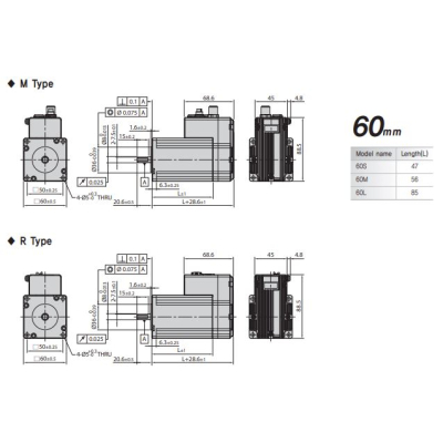 EZI-SERVOII-PE-ALL-60-S-B-M