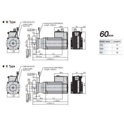 EZI-SERVOII-PE-ALL-60-M-B-BK-M