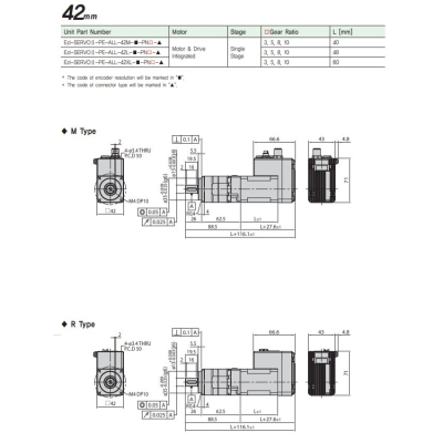EZI-SERVOII-PE-ALL-42-L-A-PN05-M