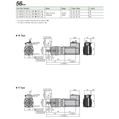 EZI-SERVOII-PE-ALL-56-L-A-PN15-M