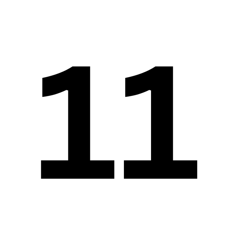 11