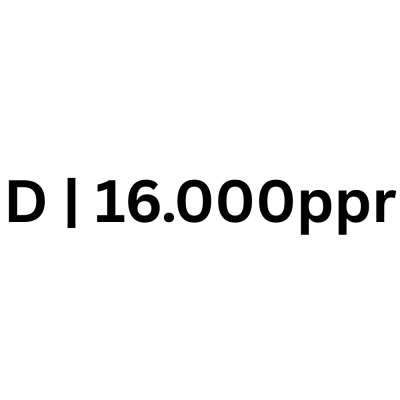 D|16.000ppr