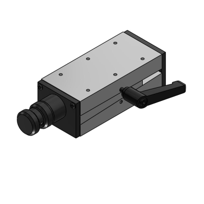 1ZL= mit Klemmung über einen Klemmhebel auf Zustellleiste