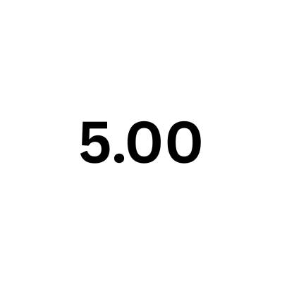 5,00