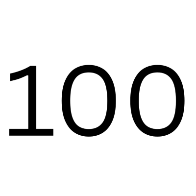 100