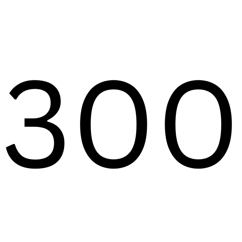 300